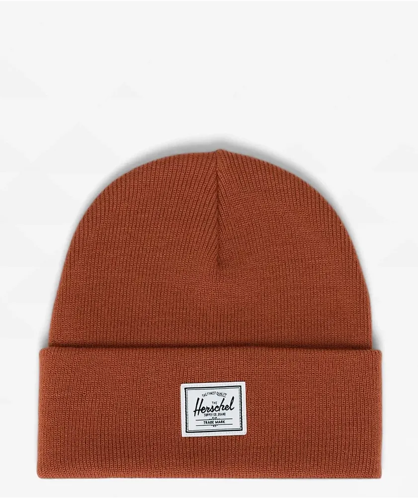 Herschel Supply Co. Elmer Chutney Orange Beanie