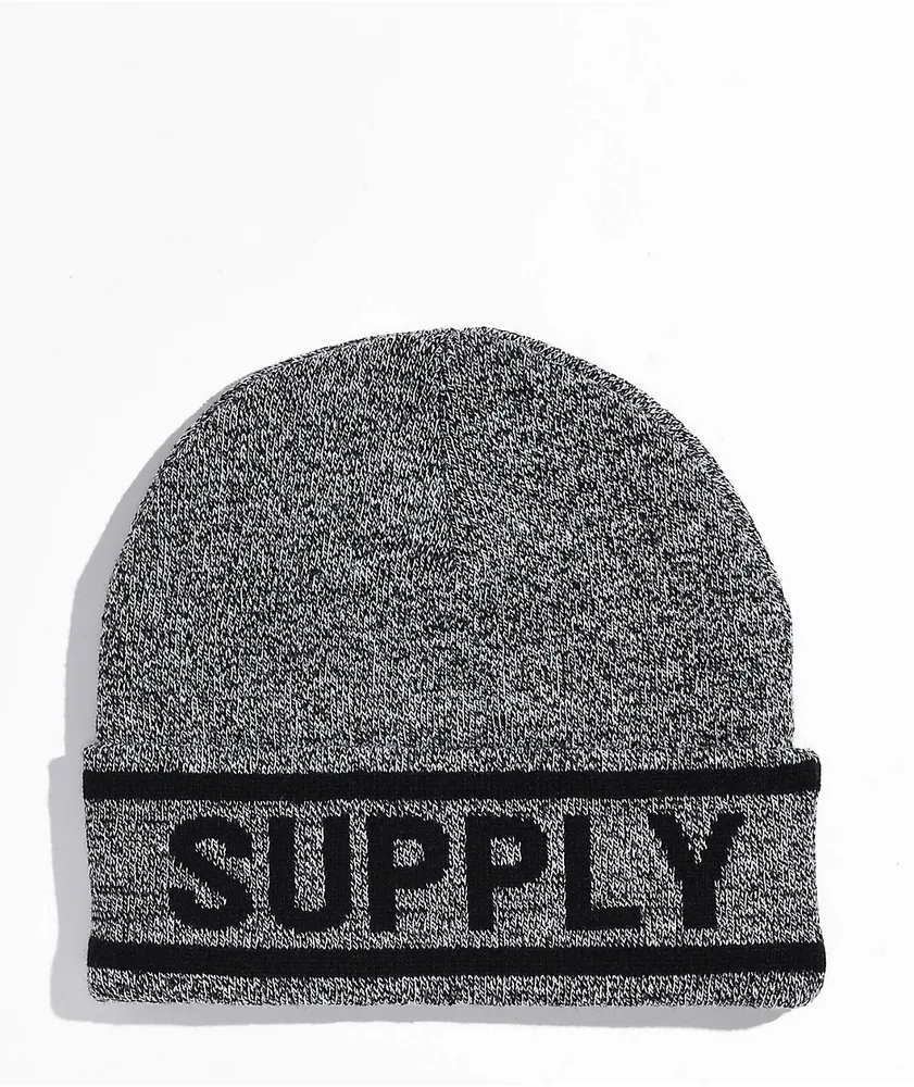 Herschel Supply Co. Elmer Logo Heather Grey Beanie