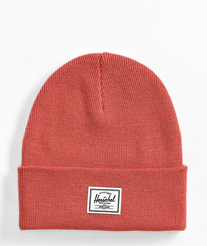 Herschel Supply Co. Elmer Mineral Red Beanie