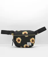 Herschel Supply Co. Fifteen Sunflower Field Black Fanny Pack