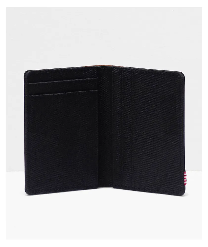 Herschel Supply Co. Gordon Black Canvas Bifold Wallet