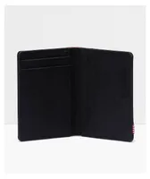 Herschel Supply Co. Gordon Black Canvas Bifold Wallet