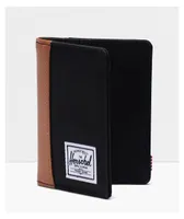 Herschel Supply Co. Gordon Black Canvas Bifold Wallet