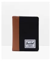 Herschel Supply Co. Gordon Black Canvas Bifold Wallet