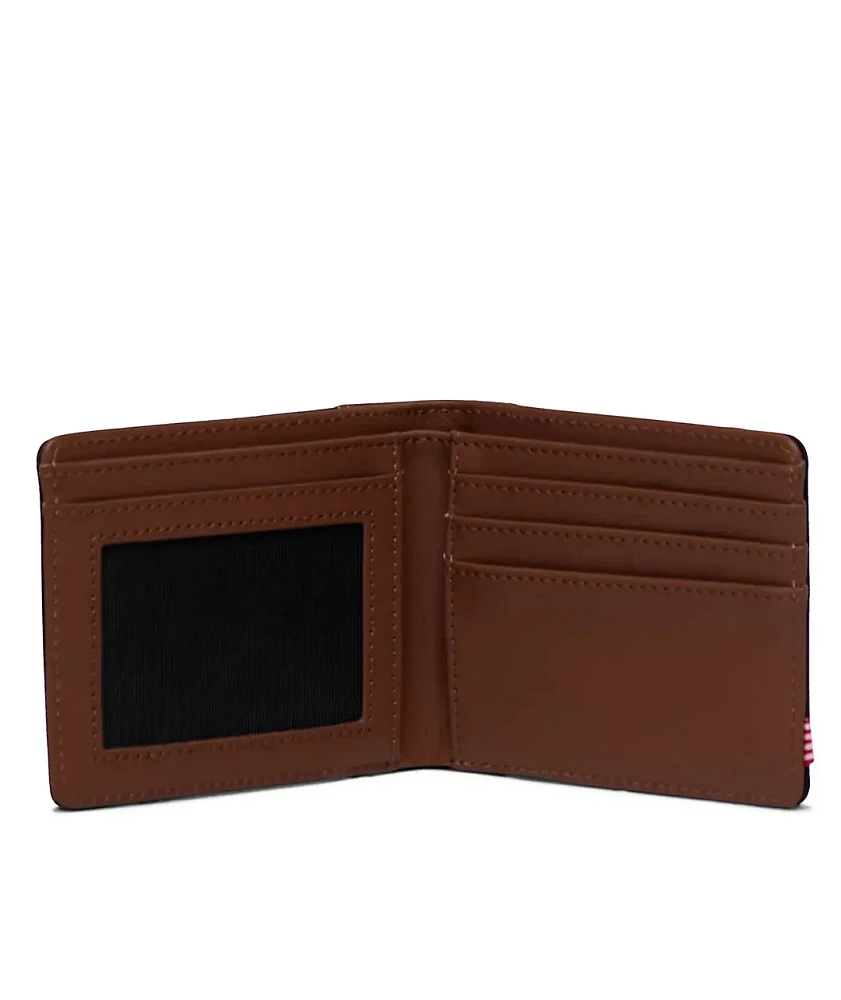 Herschel Supply Co. Hank II Black & Brown Bifold Wallet