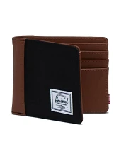 Herschel Supply Co. Hank II Black & Brown Bifold Wallet