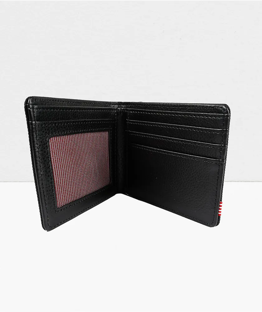 Herschel Supply Co. Hank II Black On Black Bifold Wallet