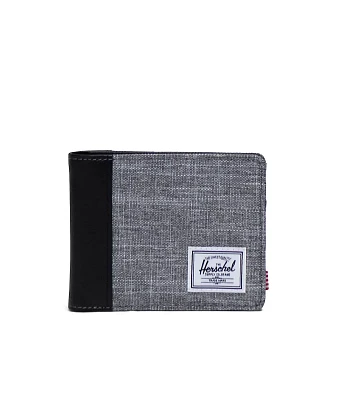 Herschel Supply Co. Hank Raven Crosshatch Bifold Wallet