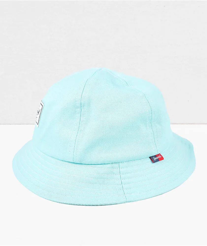 Herschel Supply Co. Henderson Aqua Sky & White Bucket Hat