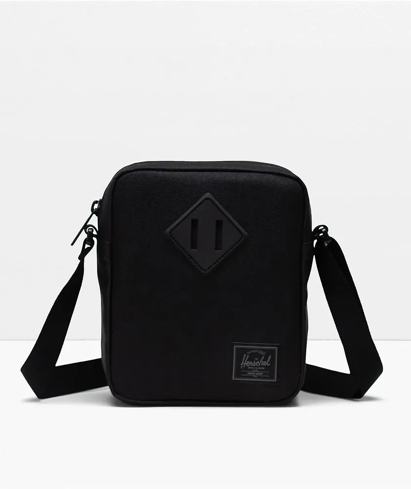 Herschel Supply Co. Heritage Black & Tontal Crossbody Bag