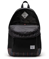 Herschel Supply Co. Heritage Black & Winter Plaid Backpack