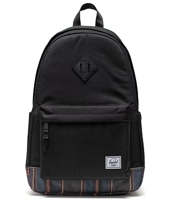 Herschel Supply Co. Heritage Black & Winter Plaid Backpack
