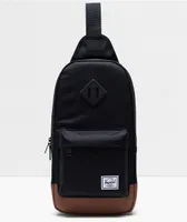 Herschel Supply Co. Heritage Black Crossbody Bag