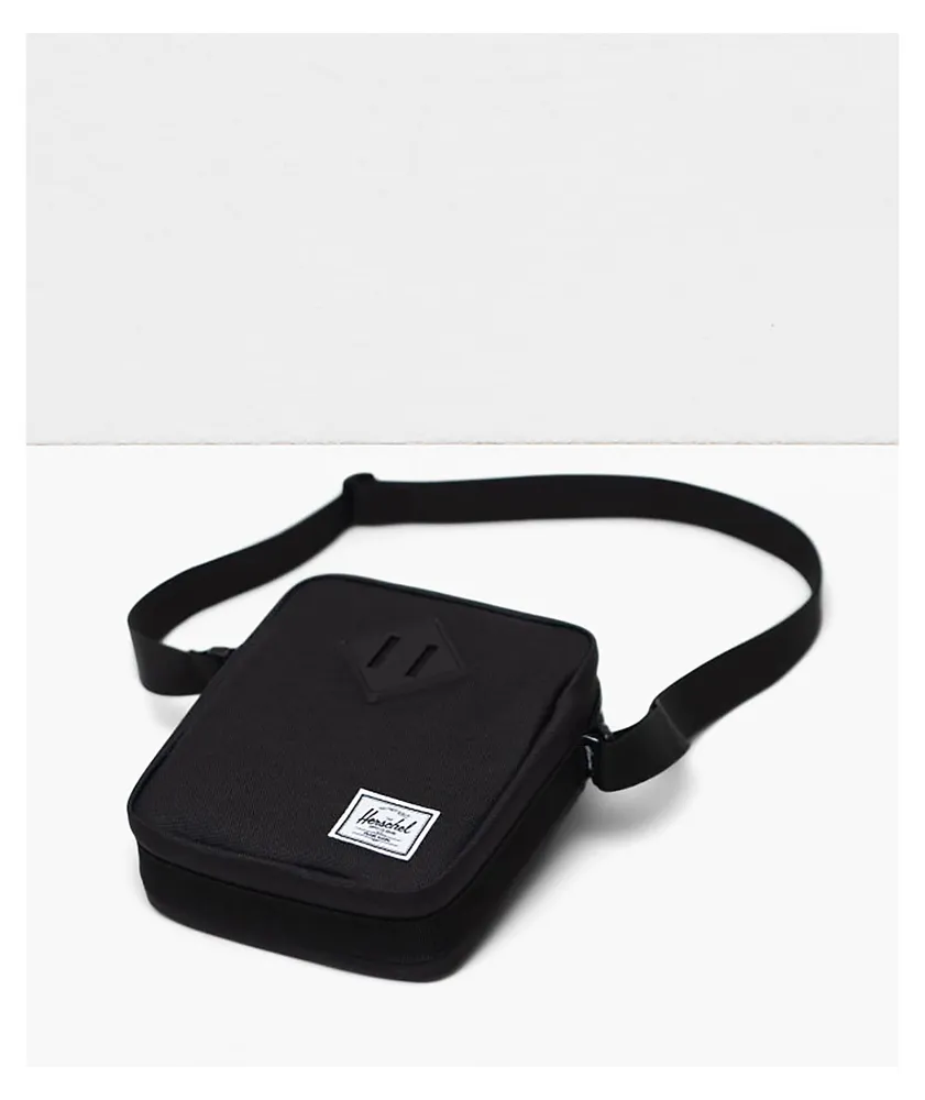 Herschel Supply Co. Heritage Black Crossbody Bag