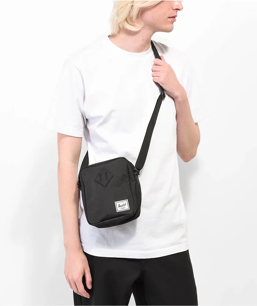 Herschel Supply Co. Heritage Black Crossbody Bag