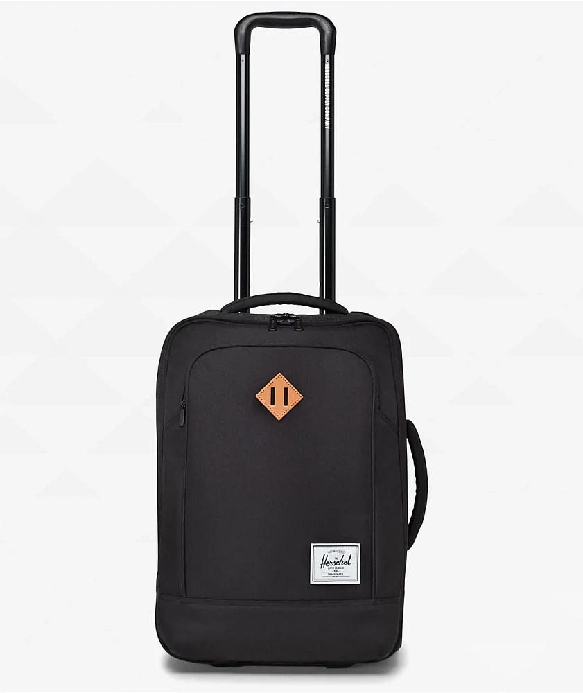 Herschel Supply Co. Heritage Large Black Softshell Luggage Bag