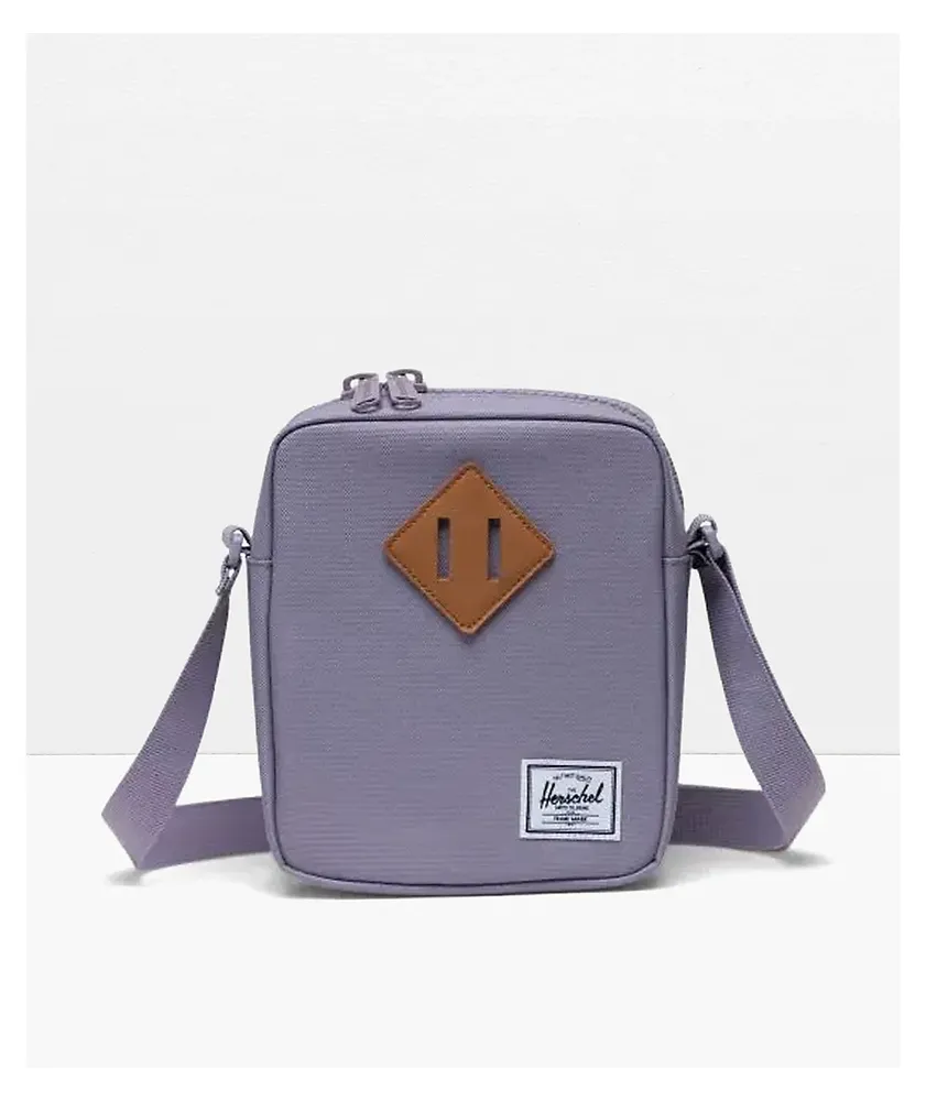 Herschel Supply Co. Heritage Lavender Grey Shoulder Bag