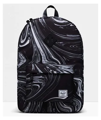 Herschel Supply Co. Heritage Paint Pour Black Backpack