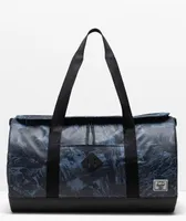 Herschel Supply Co. Heritage Weather Resistant Steel Blue Duffle Bag