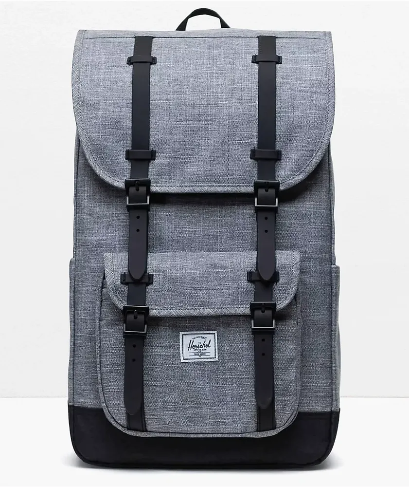 Herschel Supply Co. Little America Eco Raven Crosshatch Backpack