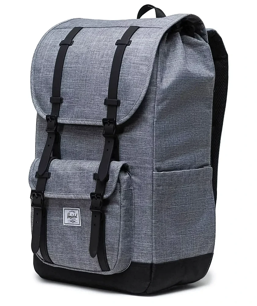 Herschel Supply Co. Little America Eco Raven Crosshatch Backpack