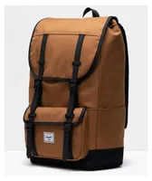 Herschel Supply Co. Little America Pro Rubber & Black Insulated Backpack 