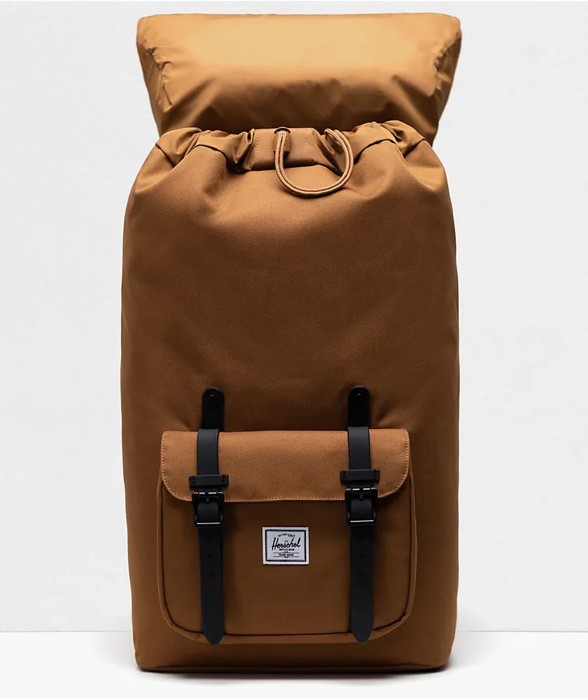 Herschel Supply Co. Little America Rubber Brown Backpack