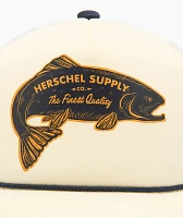 Herschel Supply Co. Marina Fish White Trucker Hat