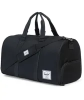 Herschel Supply Co. Novel Black & Black Synthetic Leather 42.5L Duffel Bag