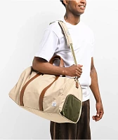 Herschel Supply Co. Novel Twill & Ivy Green Duffle Bag