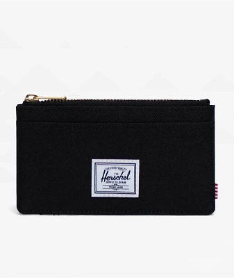 Herschel Supply Co. Oscar Large Black Cardholder Wallet
