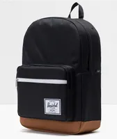 Herschel Supply Co. Pop Quiz Eco Black & Saddle Backpack