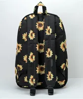 Herschel Supply Co. Pop Quiz Sunflower Field Black Backpack