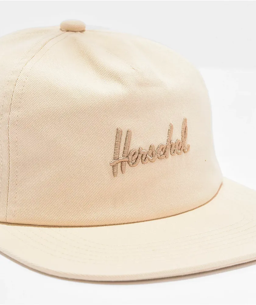 Herschel Supply Co. Scout Beige Snapback Hat