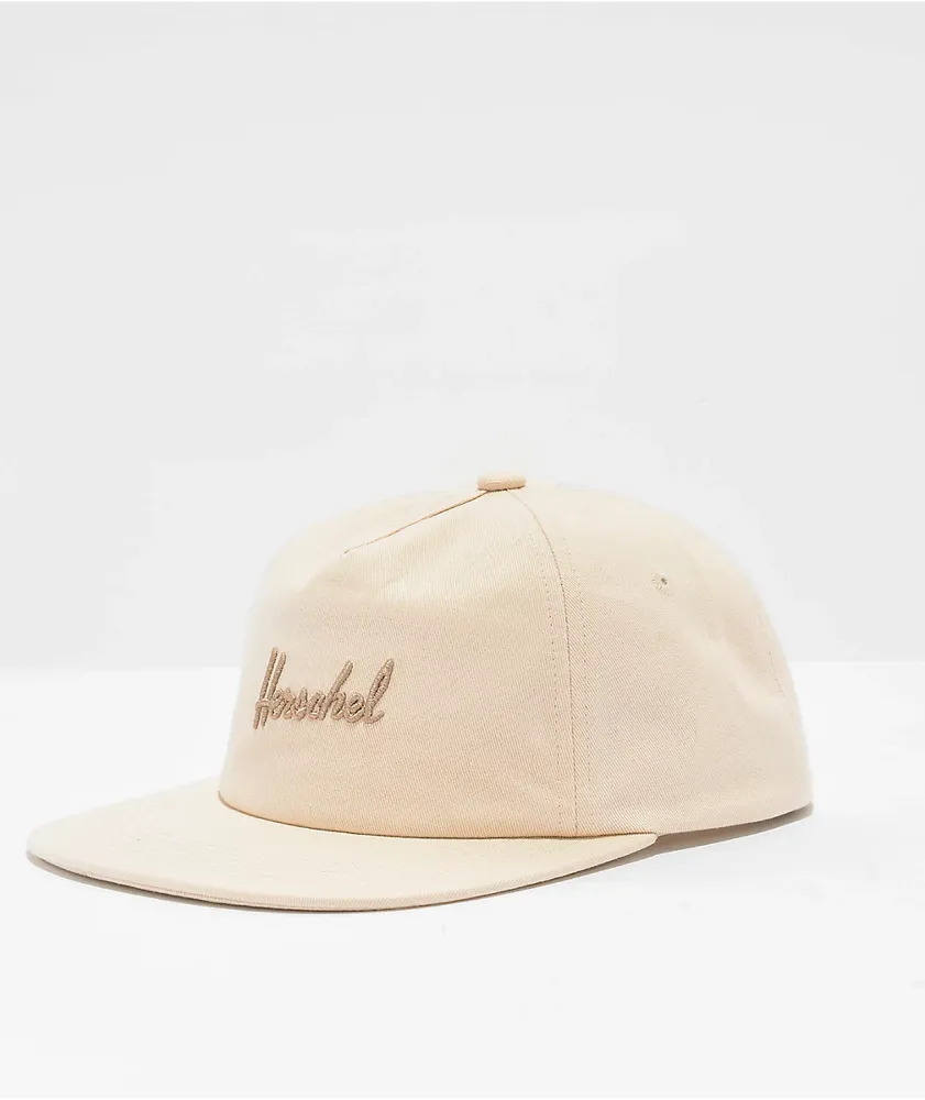 Herschel Supply Co. Scout Beige Snapback Hat