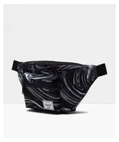 Herschel Supply Co. Seventeen Paint Pour Black Fanny Pack