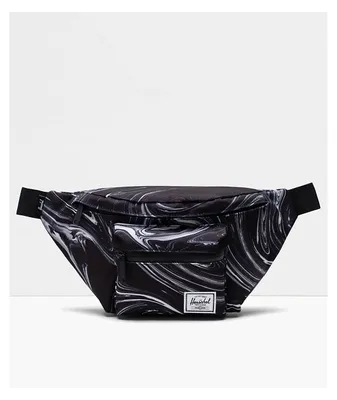 Herschel Supply Co. Seventeen Paint Pour Black Fanny Pack