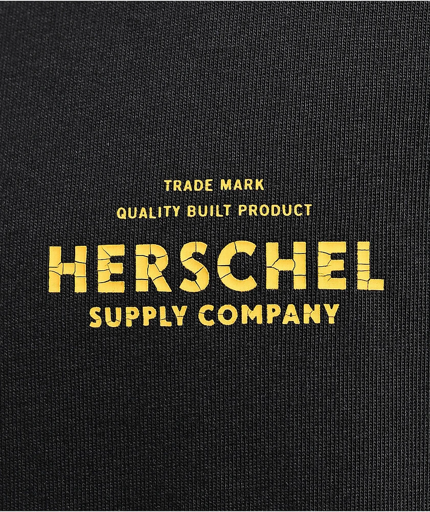 Herschel Supply Co. Shop Black & Yellow T-Shirt