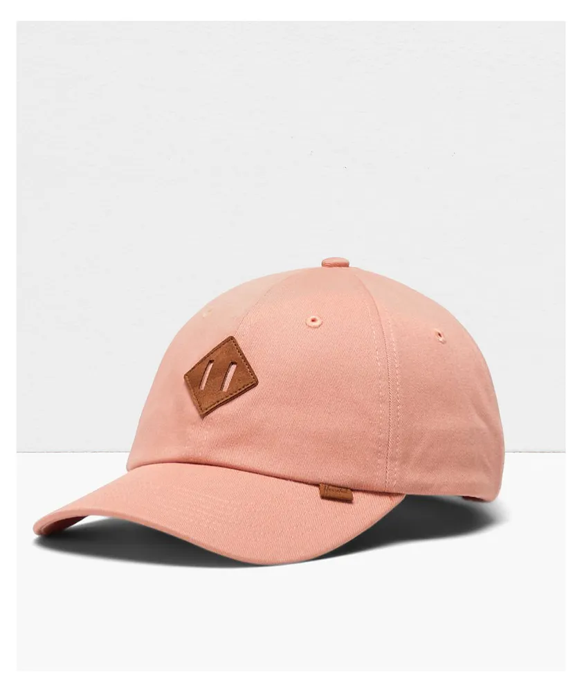 Herschel Supply Co. Sylas Tan Diamond Cafe Creme Strapback Hat