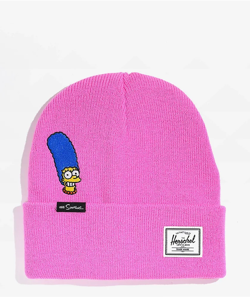 Herschel Supply Co. x The Simpsons Elmer Marge Pink Beanie