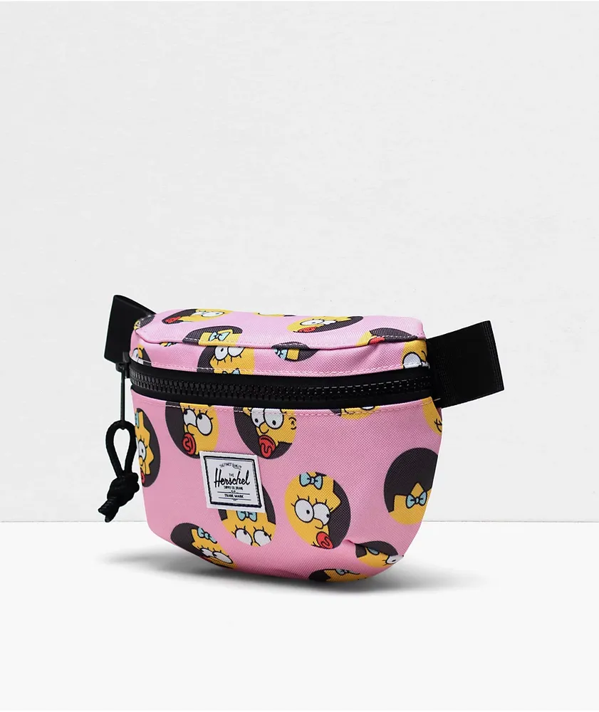 Herschel Supply Co. x The Simpsons Maggie Fourteen Pink Fanny Pack