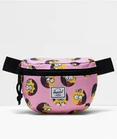 Herschel Supply Co. x The Simpsons Maggie Fourteen Pink Fanny Pack