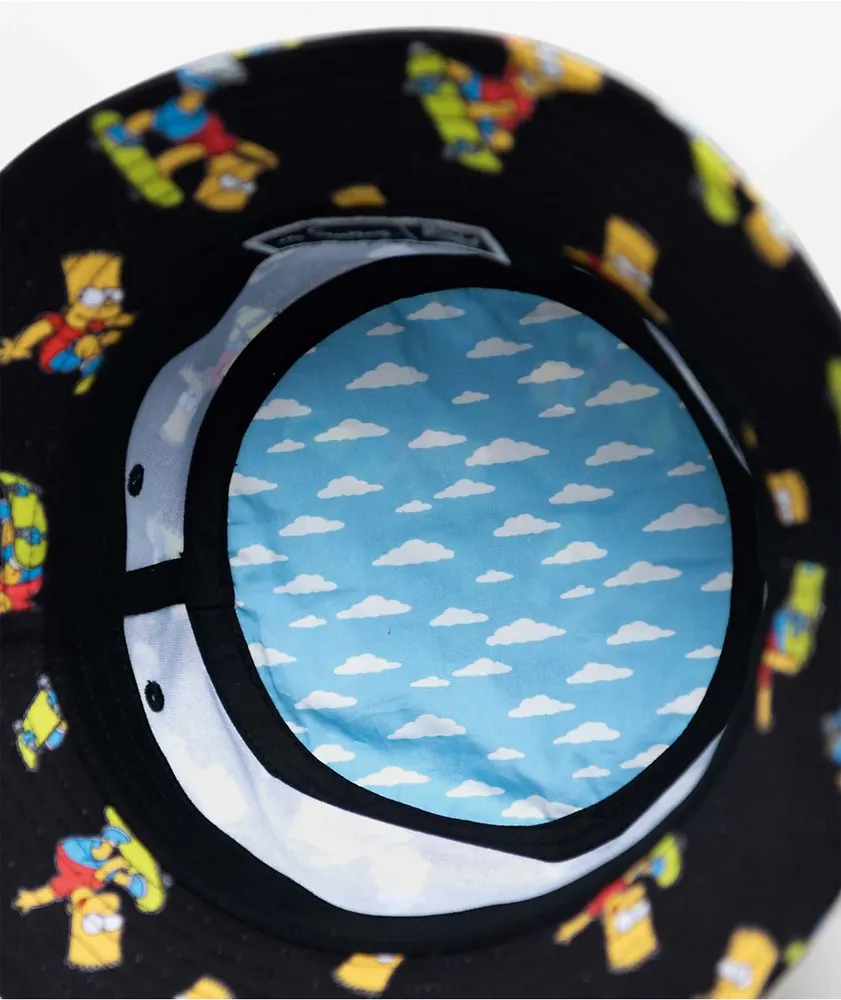 Herschel Supply Co. x The Simpsons Normal Bart Black Bucket Hat