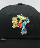 Herschel Supply Co. x The Simpsons Sylas Bart Black Strapback Hat