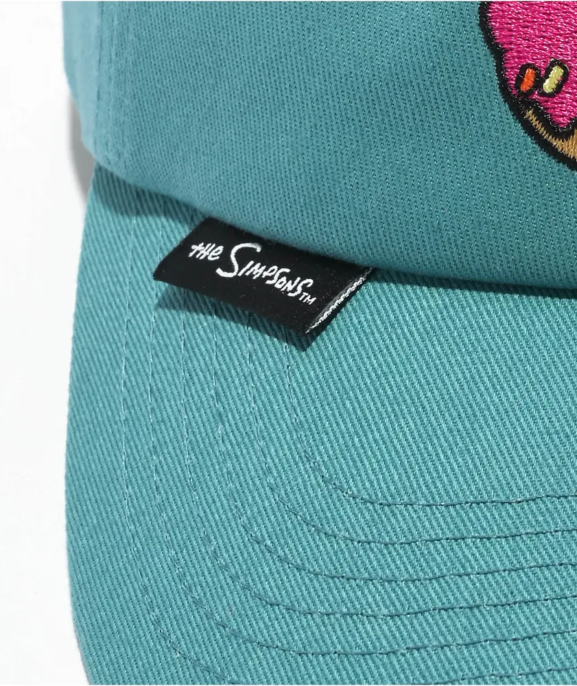 Herschel Supply Co. x The Simpsons Sylas Homer Teal Strapback Hat