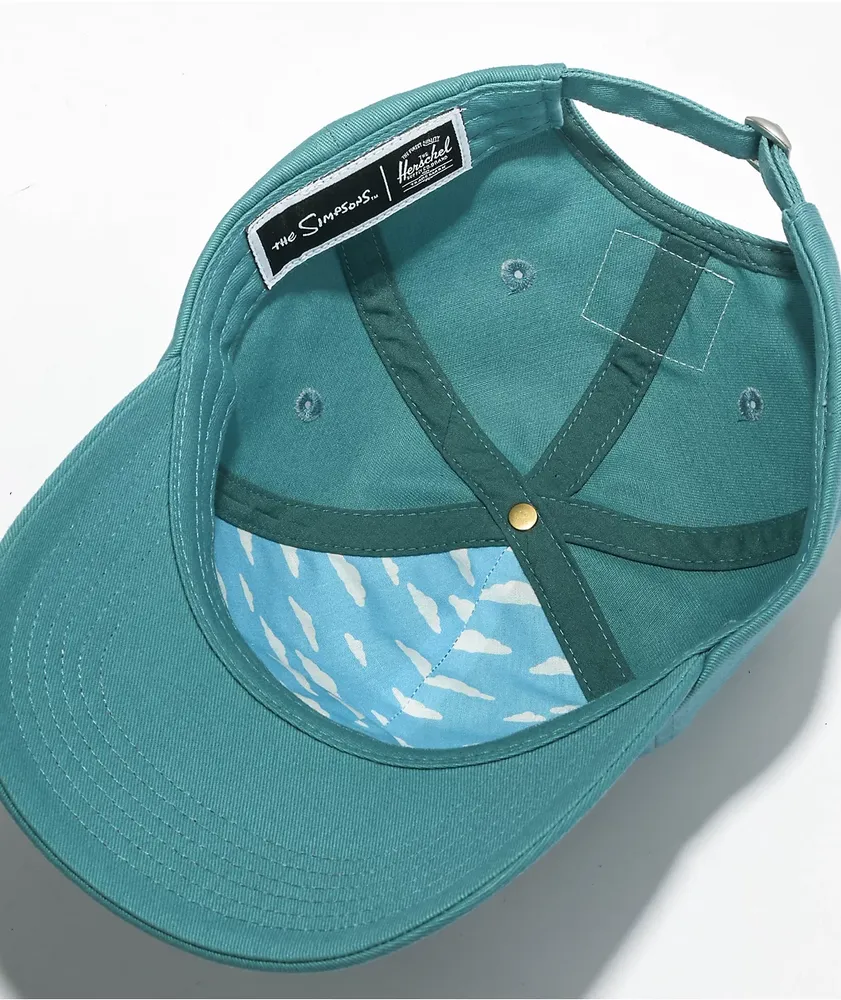 Herschel Supply Co. x The Simpsons Sylas Homer Teal Strapback Hat