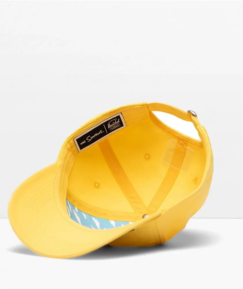 Herschel Supply Co. x The Simpsons Sylas Lisa Yellow Strapback Hat