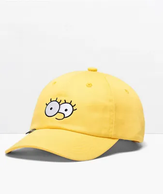 Herschel Supply Co. x The Simpsons Sylas Lisa Yellow Strapback Hat