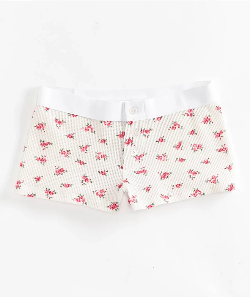 Hesperus Floral Print Thermal Boyshort Underwear