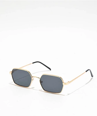 Hex Black & Gold Sunglasses